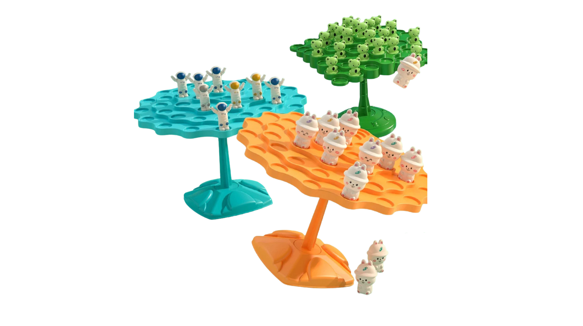 Fun Frog Balance Tree Children Math Toys Balancing Board Game
