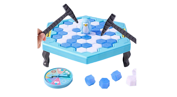 Save The Penguin Ice Tapping Rescue Game